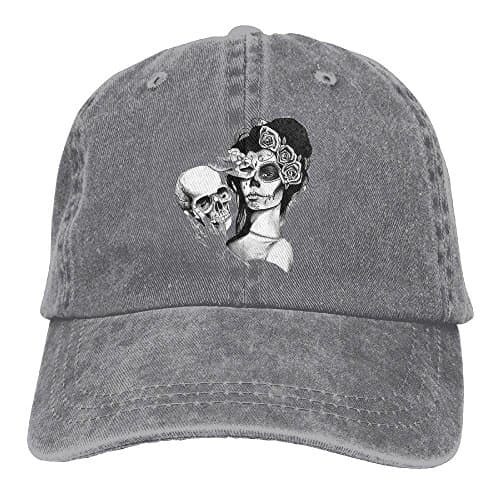 FBGVFD Sugar Skull Baseball Caps Graphic Comfortable Cool Hat Designs For Women