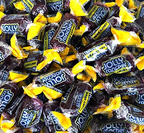 Jolly Rancher Grape, Fat Free Hard Candy Bulk - 2LB