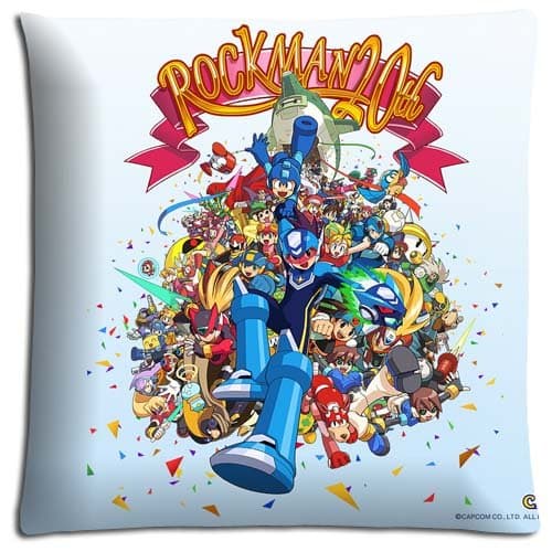 Attractive Cotton And Polyester Bed Pillow Covers Case Perfect Zippered Mega Man 18x18 inch 45x45 cm
