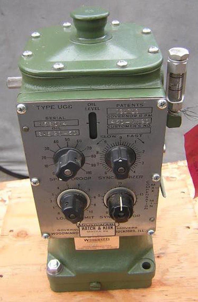 9766, Woodward UG8 Governor