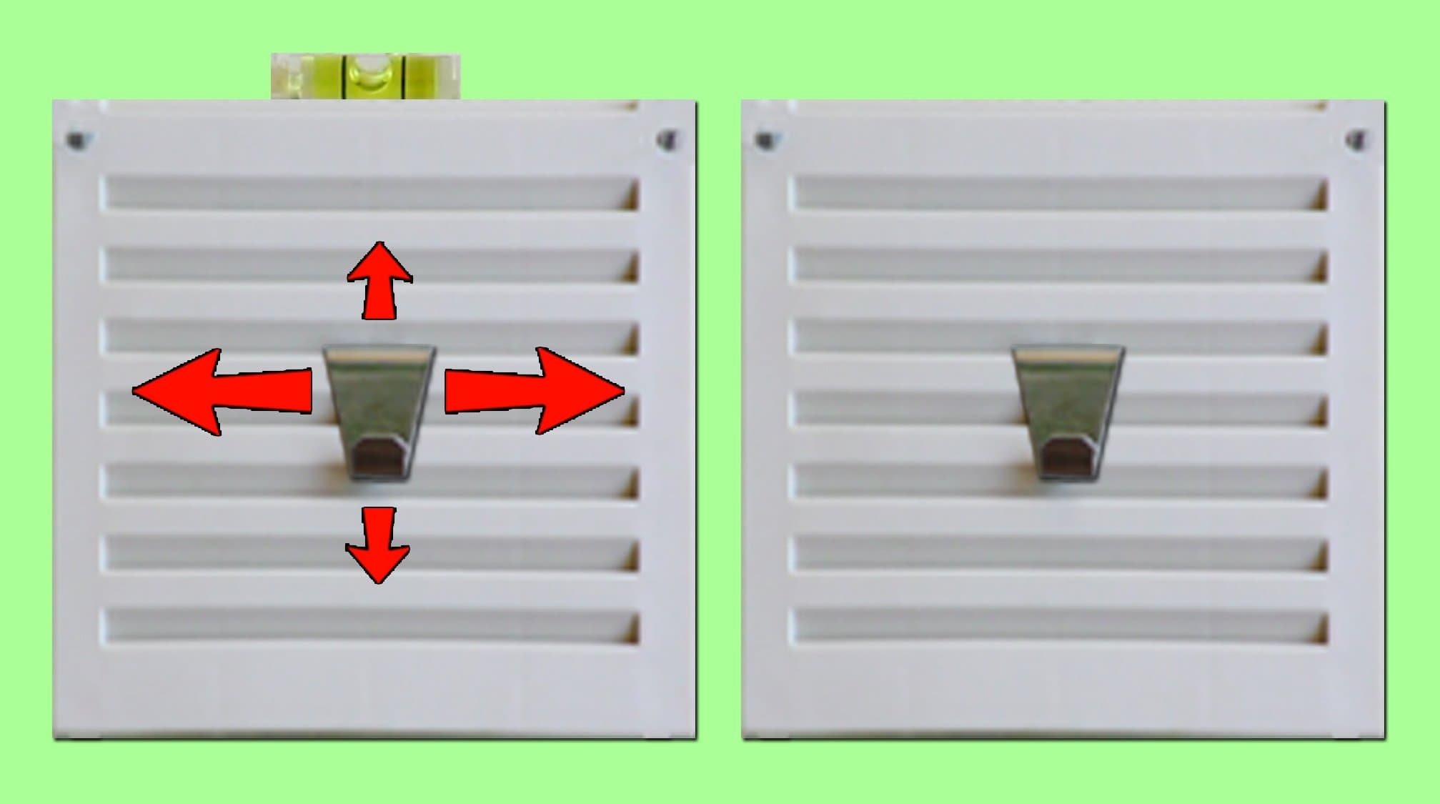 Spot N Hang Adjustable Picture Frame Hanger 3" 2 Pack