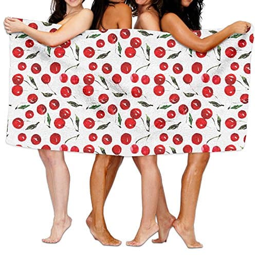 Cherry Beach Cover Up Comfortable Swimming Bath Towel