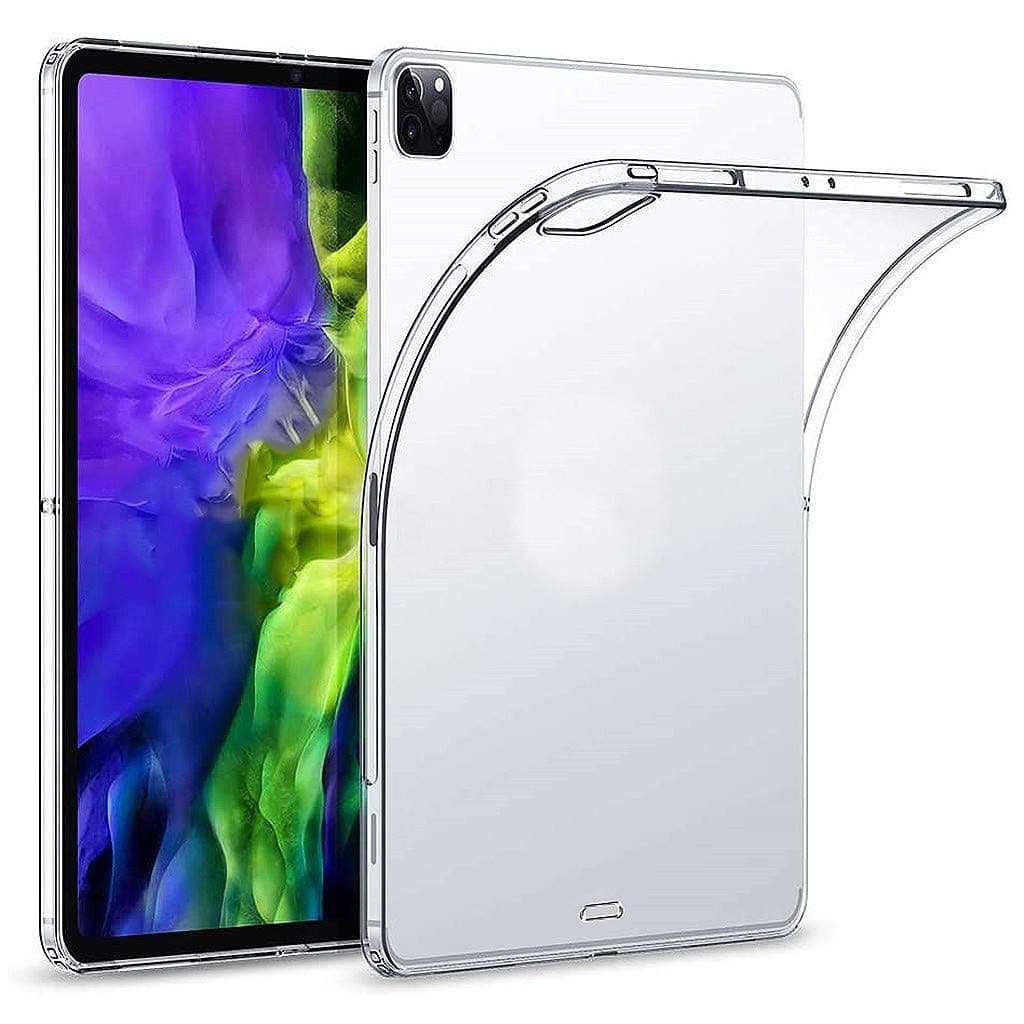 JKRED Clear Case for iPad Pro 11"/12.9" 2020, Slim TPU Transparent Case Cover Compatible with New iPad Pro 11/12.9 inch