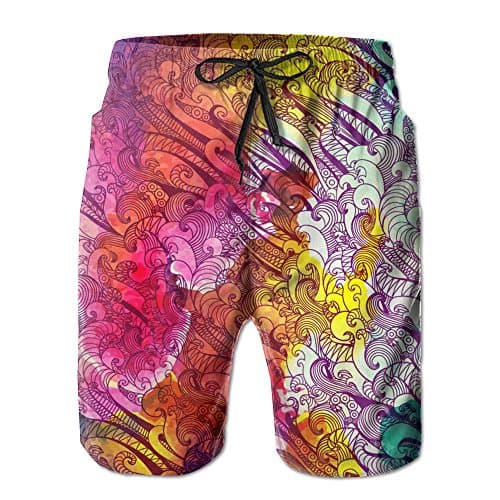 New Color Wave Beach Pants For Male