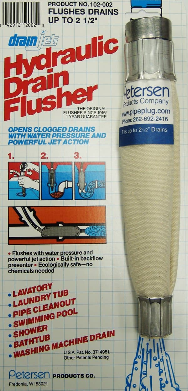 Petersen 1-1/2 to 2-1/2-Inch Drainjet, 38 to 63 Mm