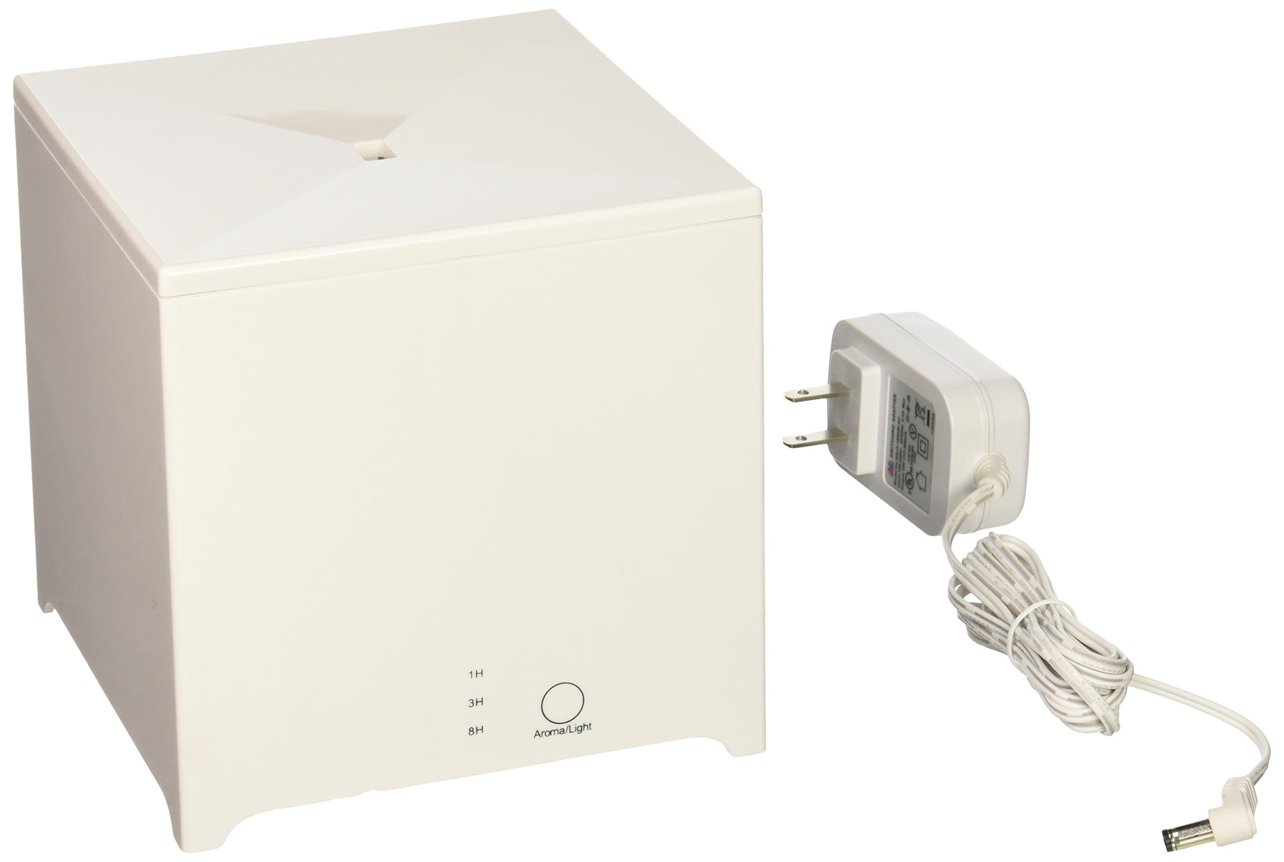 XBrand Bluetooth Aroma Diffuser w/LED Lights & Built-in Music, 5.5 Inch Tall, White