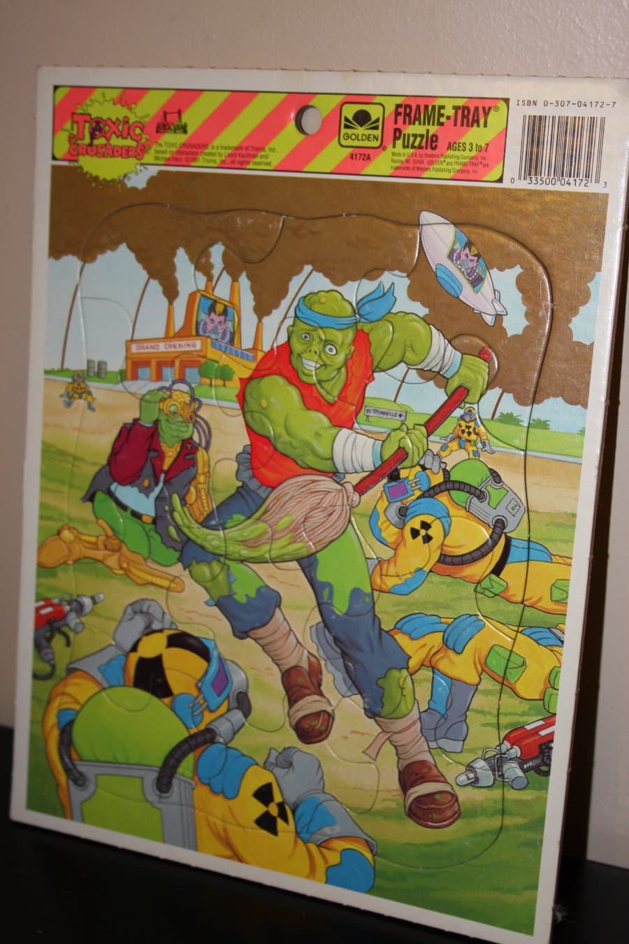 The Toxic Avenger Toxic Crusaders Frame Tray Puzzle