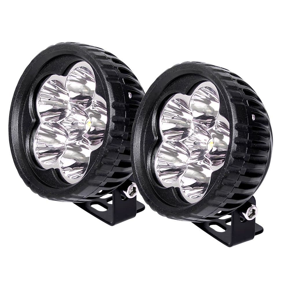 JieHe 2x White DC 3" 18W Led Light Bar LED Daytime Running Light DRL Led Work Light with 1800LMS for Trucks ATV Tractor/Cars 12V 36V off Road Lights Bar (18W) [Energy Class A++]