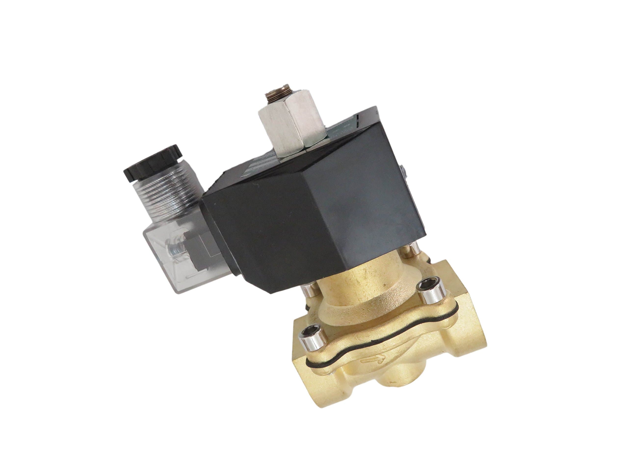 3/4 inch Normally Open NO 12V DC VDC Brass Solenoid Valve NPT(Replace Part Number# 43237-2)