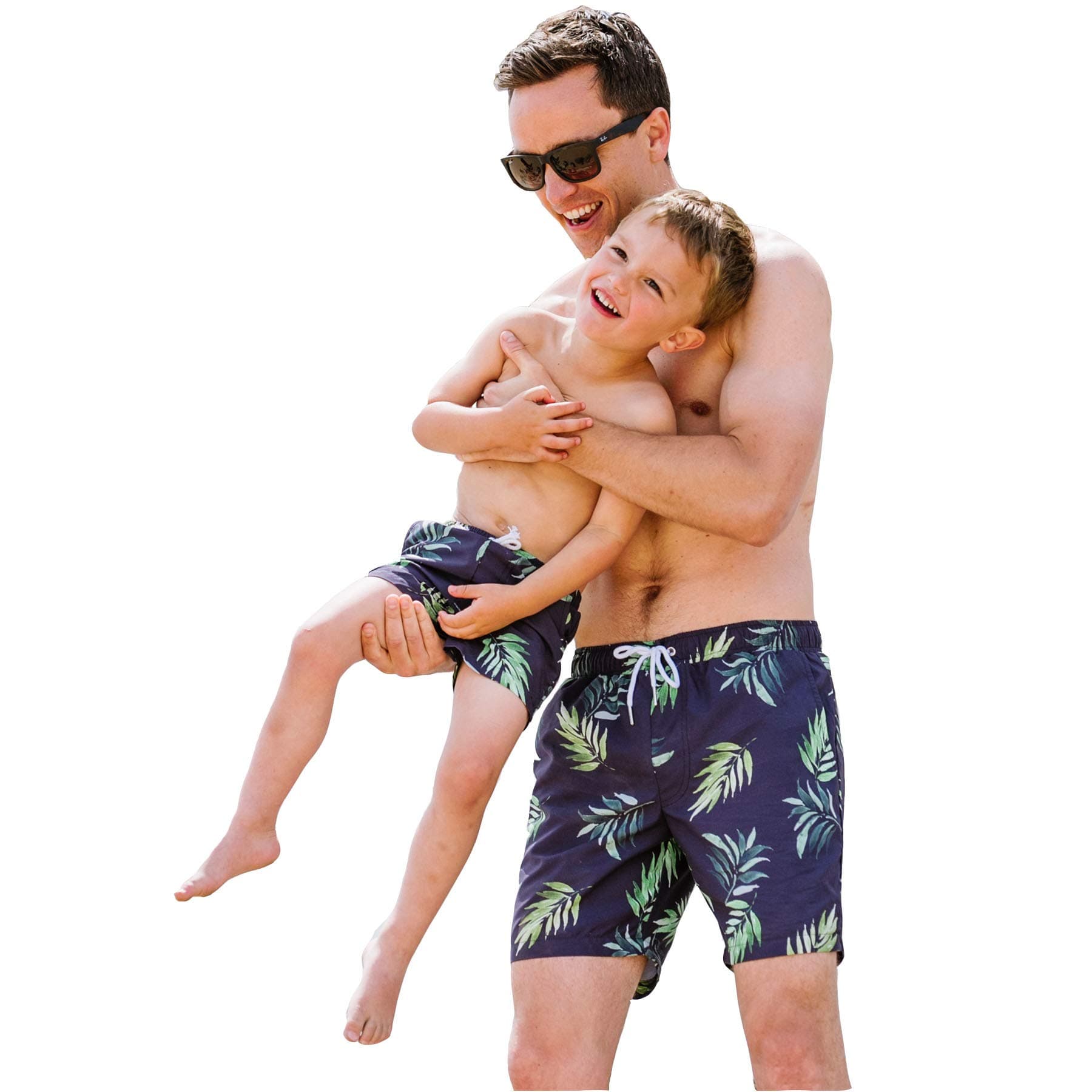 Tropic Thunder, Father Son Matching Swim Trunks