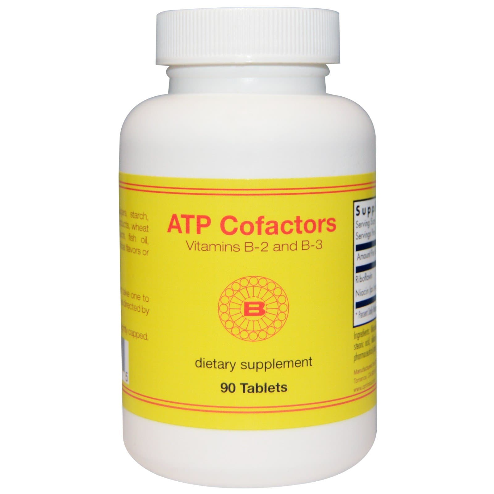 Optimox Corporation, ATP Cofactors, 90 Tablets - 2pc