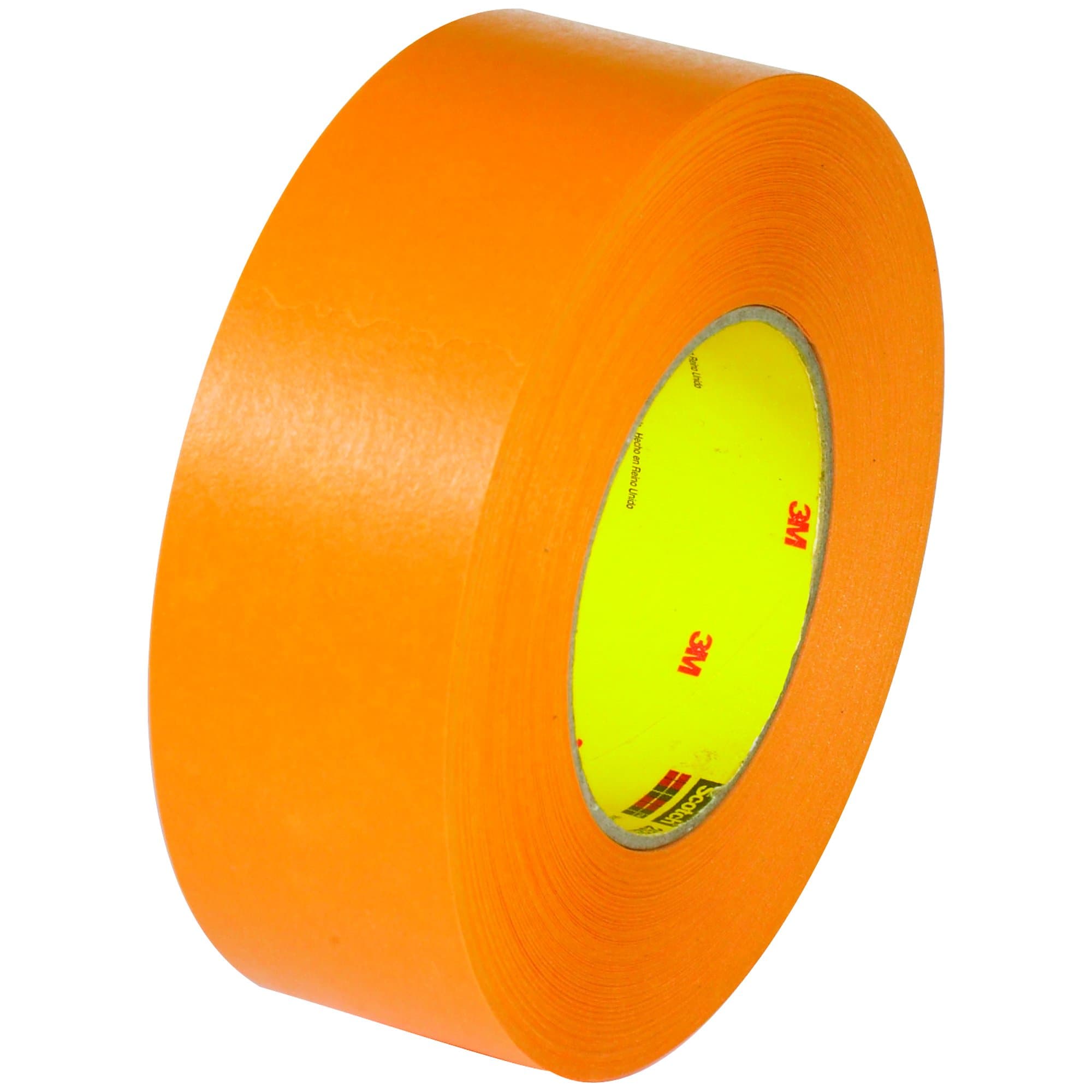 3M 2525 Flatback Tape, 9.5 Mil, 1 1/2" x 60 yds, Orange, 6/Case, 3M Stock# 7000088507