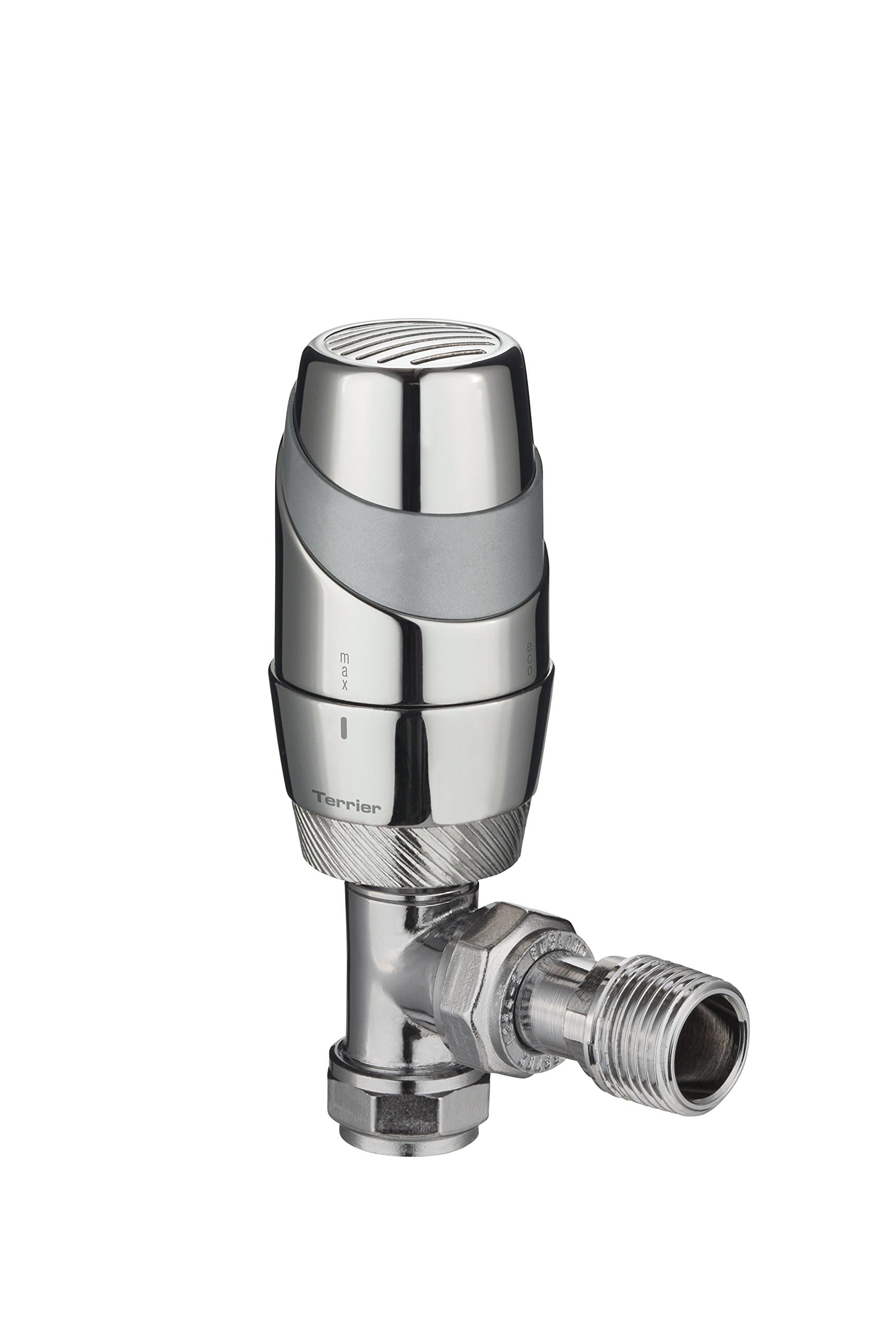 Terrier 632327 Two Tone Chrome Valve with 15 mm Angle Bodied Valve by Terrier