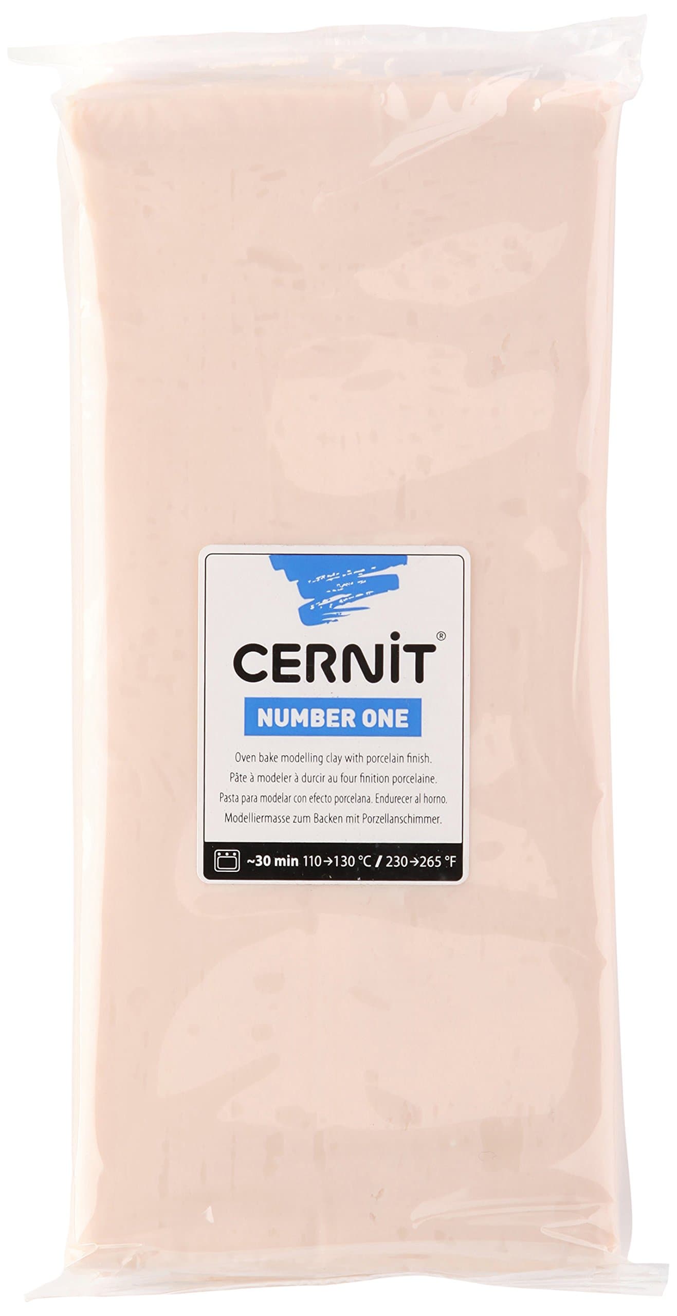 Cernit 1-Piece Clay N1 500 G Carnation, Carnation