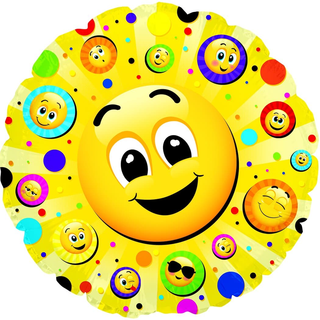 Balloons Alive Interactive Emoji 3D Foil Balloon 24"