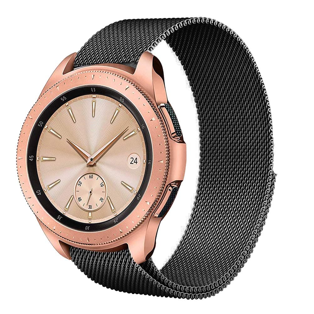 Urtone Strap for Samsung Galaxy Watch 42mm, Metal Strap Replacement Bracelet Watch Strap for Vivoactive 3/Galaxy Watch 42mm/ Galaxy Watch Active/Gear S2