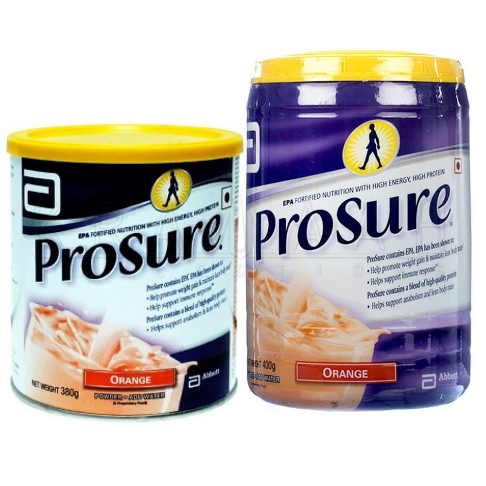 Prosure Abbott 400 Gm Orange For Weight Gain Nutrition Cachexia Lean Mass Gain Anorexia
