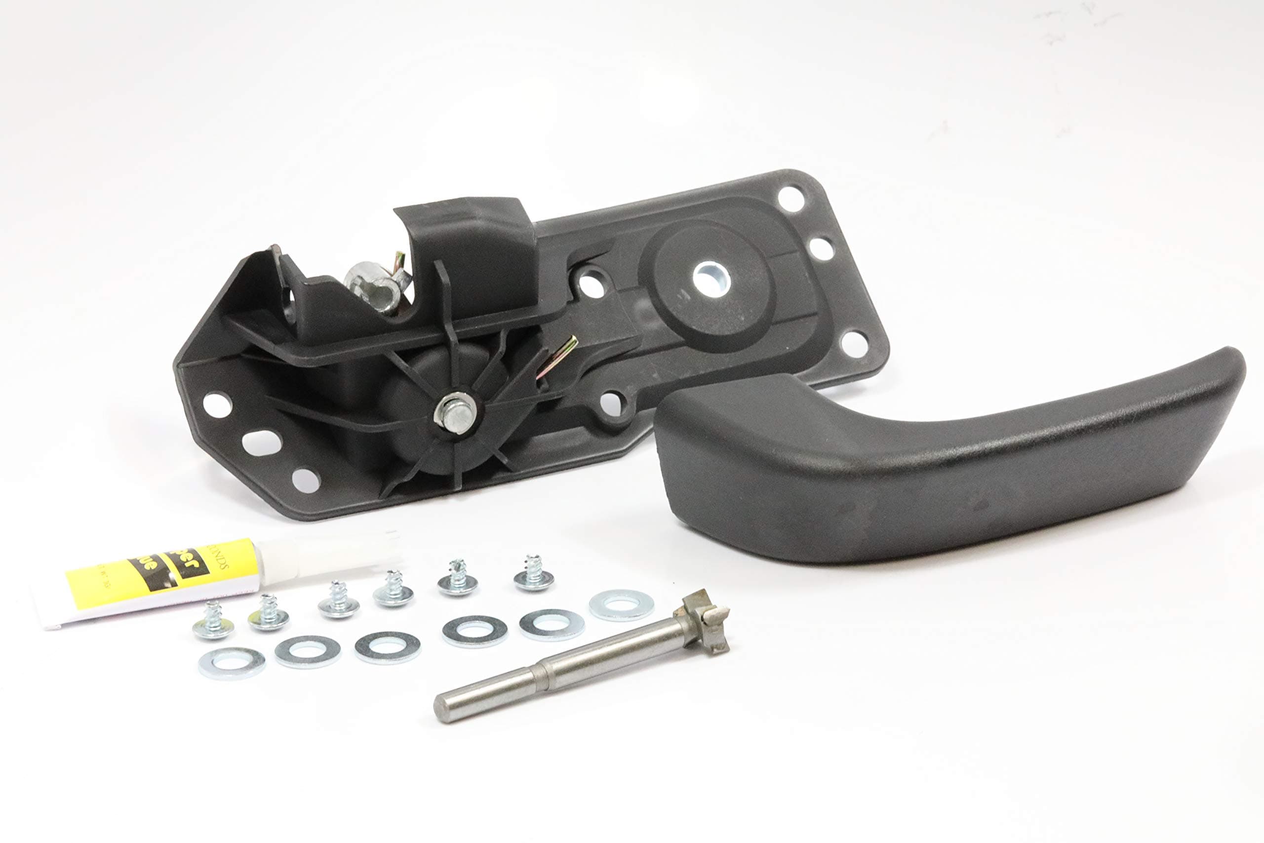 Performance PFM-565530 Door Handle Repair Kit Inner Interior Inside Door Handle Metal Base with Nuts and Bolt Driver Side Left LH for Sierra Silverado