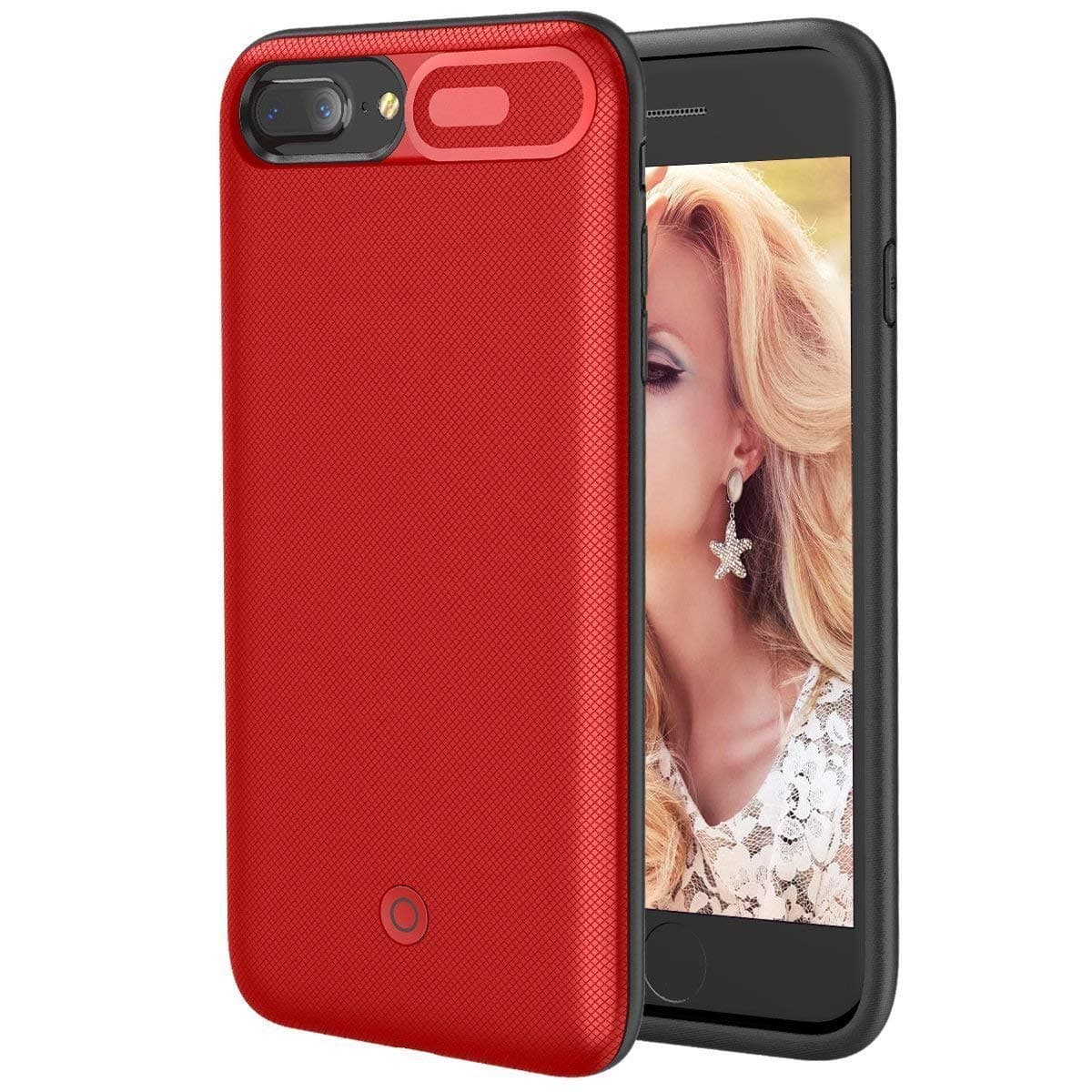 AITOO iPhone 8 Plus Charger Case - [Upgraded] Ultra Slim iPhone 7 Plus Extended Battery Charger Case Rechargeable Power Bank Battery Charging Case with Magnetic [4200mAh] for iPhone 6/6s/7/8 Plus