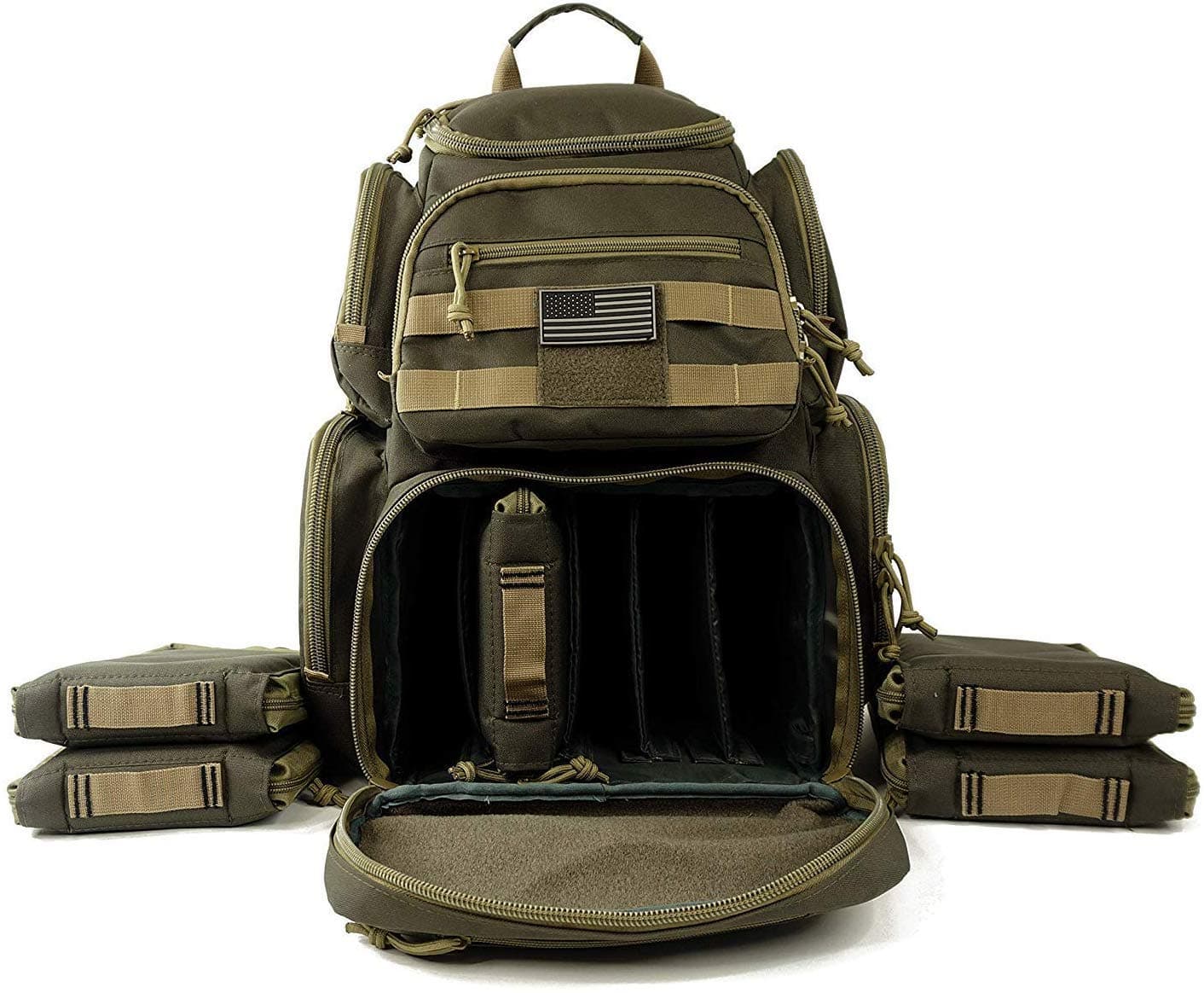 NiceAndGreat Tactical Rapid Storage & Access Gun Range Bags Backpacks and Cases