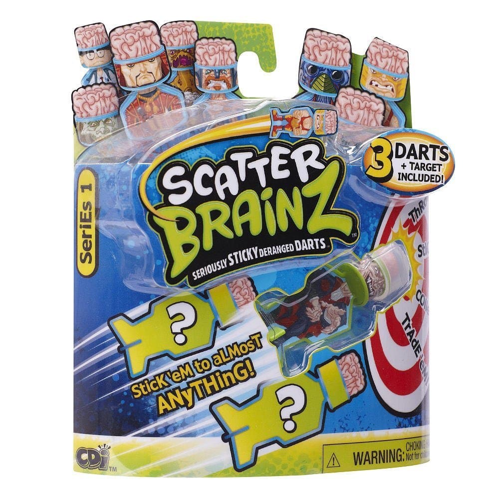 Scatter Brainz - Seriously Sticky Deranged Darts - Series 1