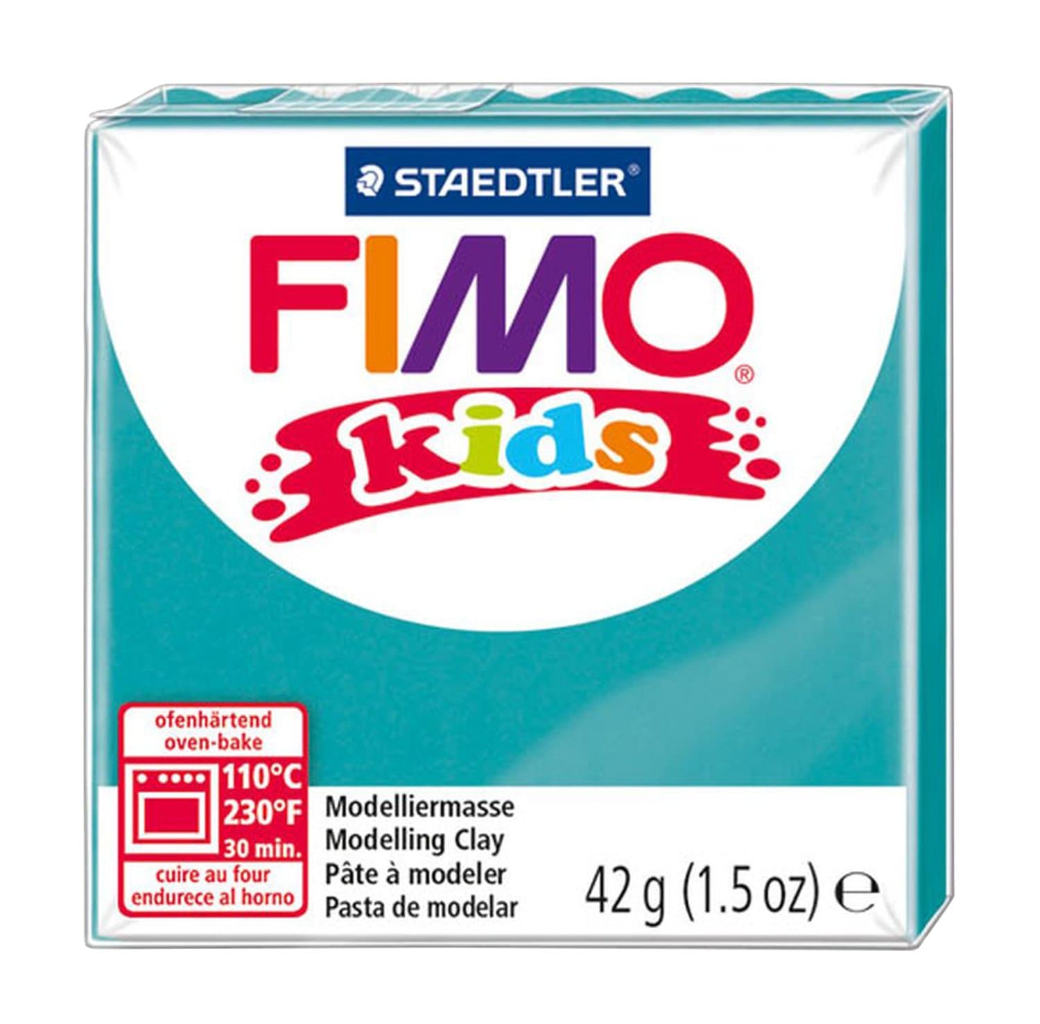 Fimo Kids Modelling Clay, Turquoise, 42 g