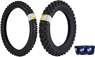 Pirelli Scorpion MX32 Extra X Dirt Bike Front and Rear Motocross Tires Set with Keychain (80/100-21 F 120/100-18 R)