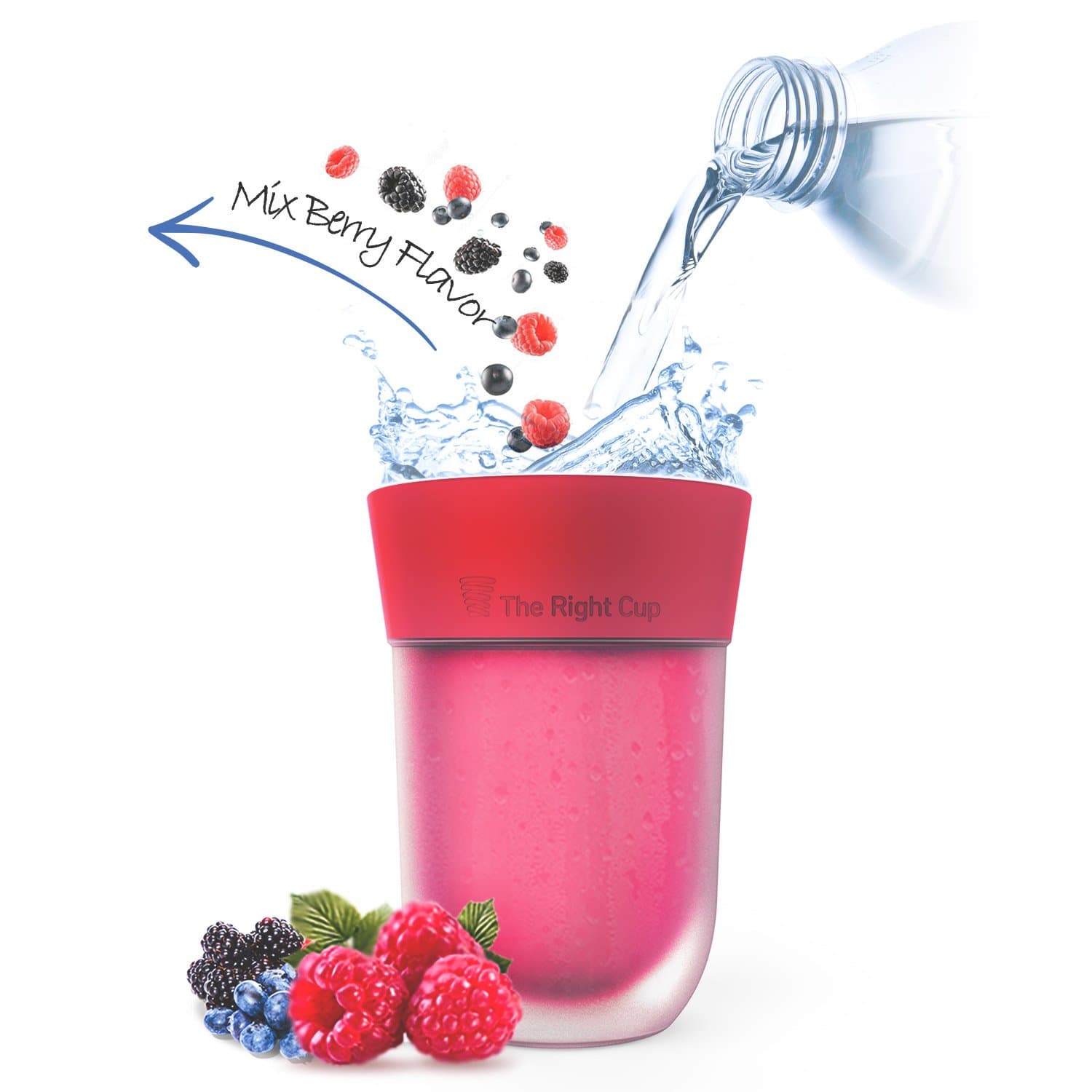 Scent Flavored Mixed Berry cup - The cure for boring water!