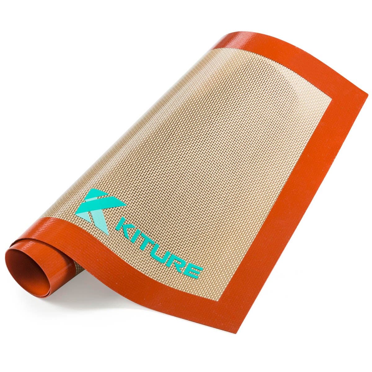 Kiture Silicone Baking Mat, Fits Half Size Baking-sheets 18" X 13" (1)