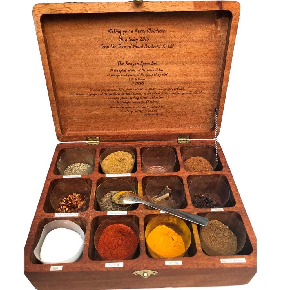 Hand Crafted 12 Container Spice Box, Masala Box, Indian Box,Lock Spice Rack Container, Indian Decor, Decorative Box, Indian Spice Box, Accent Box