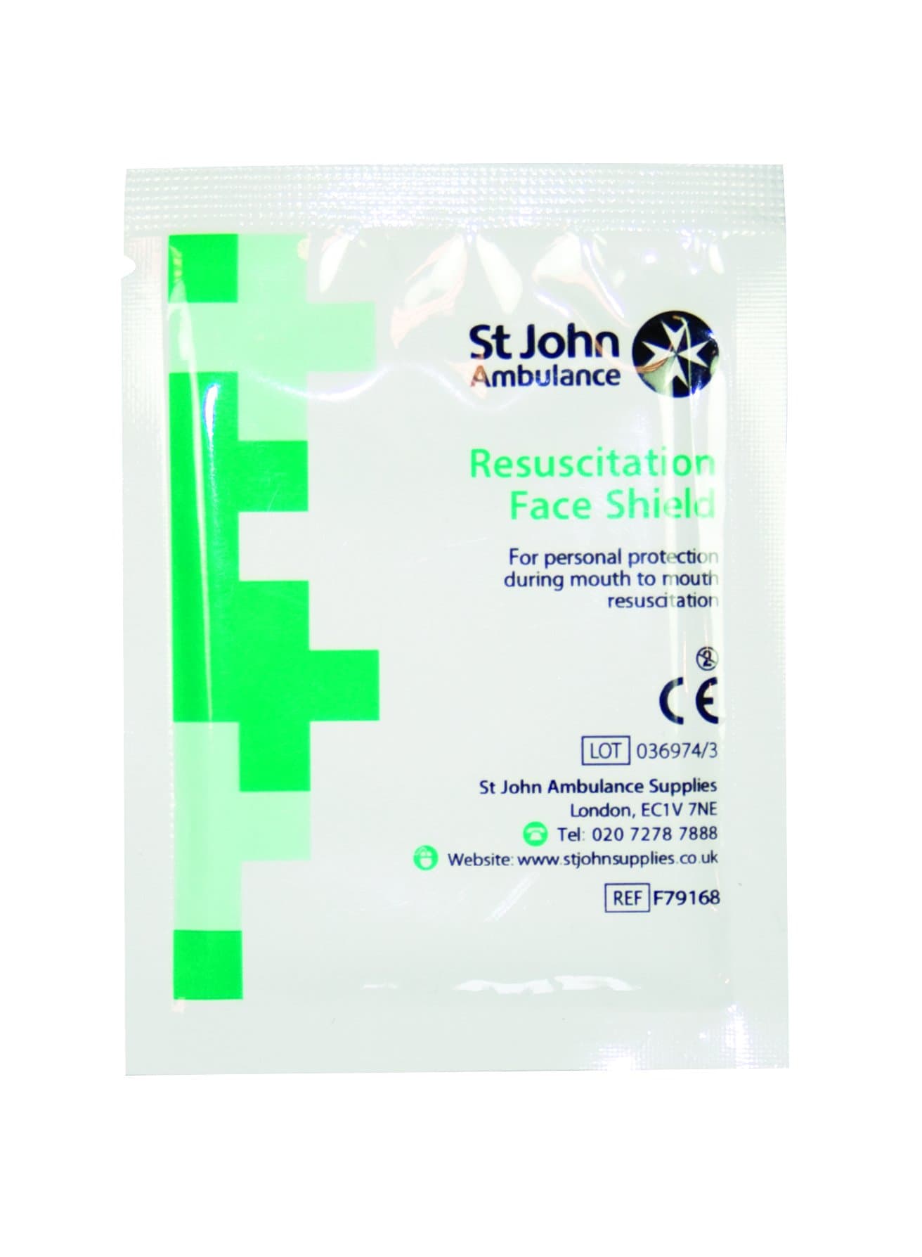 St John Ambulance Face Shield - Pack of 10