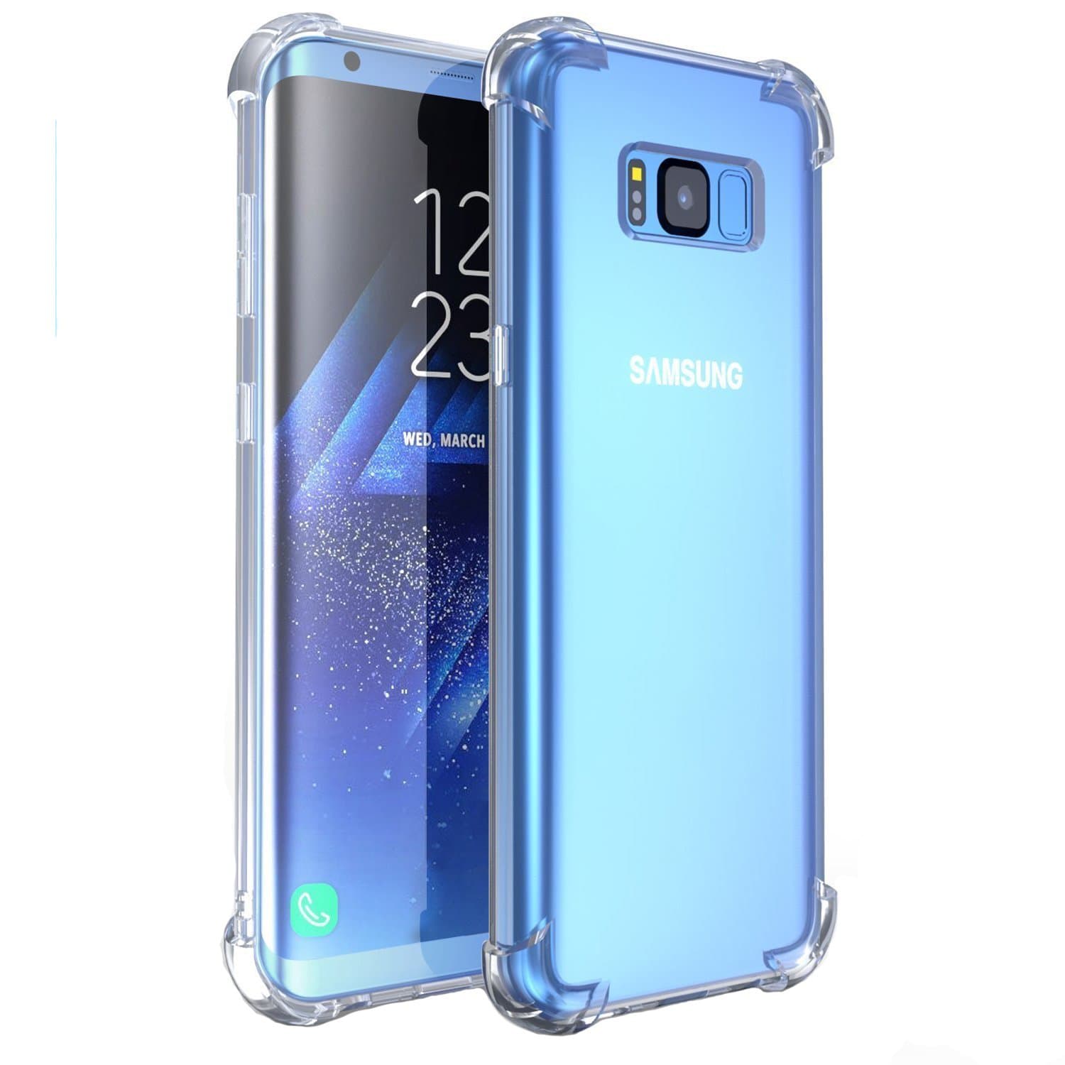 Soft case for Samsung Galaxy S8+ Plus Crystal Transparent TPU Bumper Slim cover
