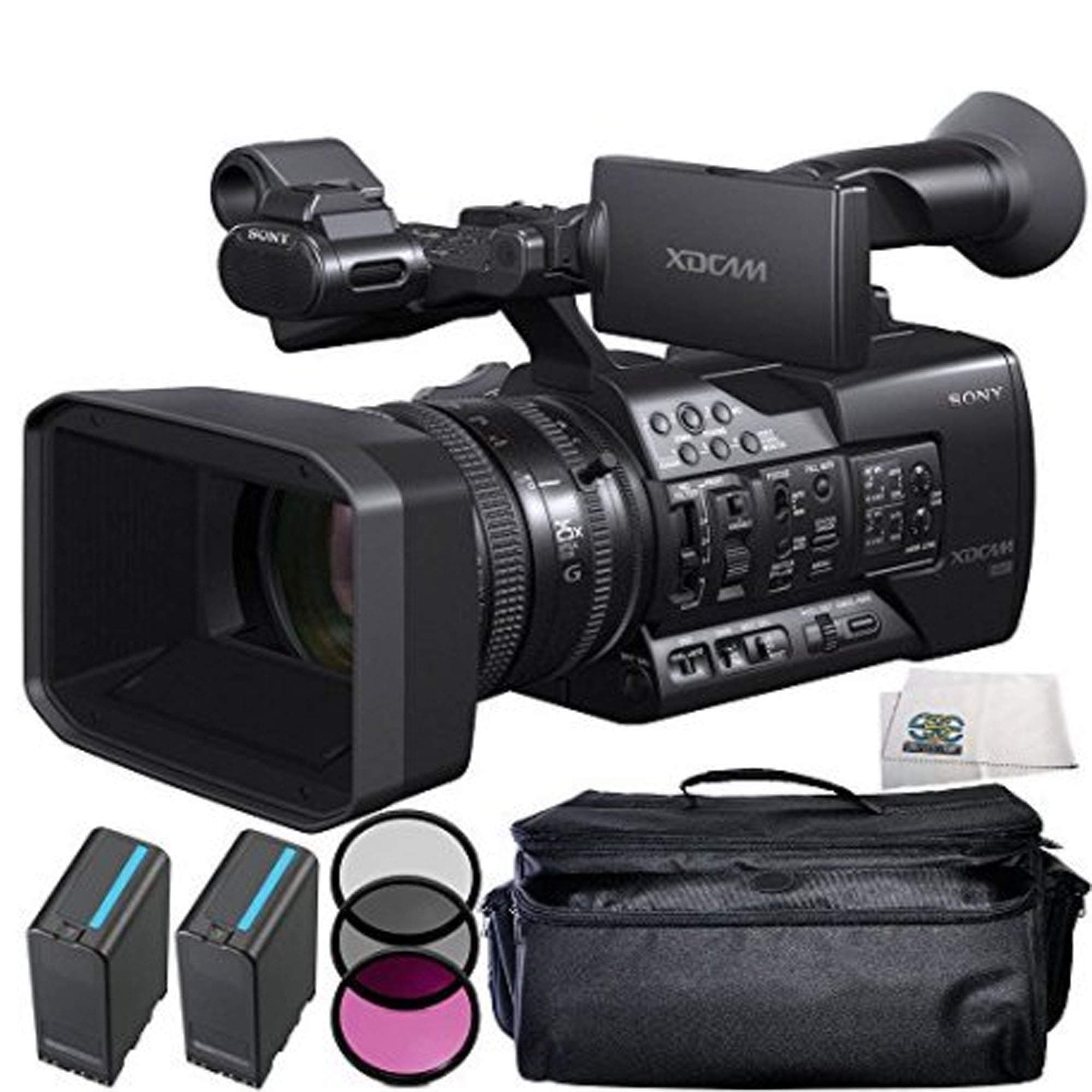 Sony PXW-X160 Full HD XDCAM Handheld Camcorder 7PC Bundle *NTSC/PAL*