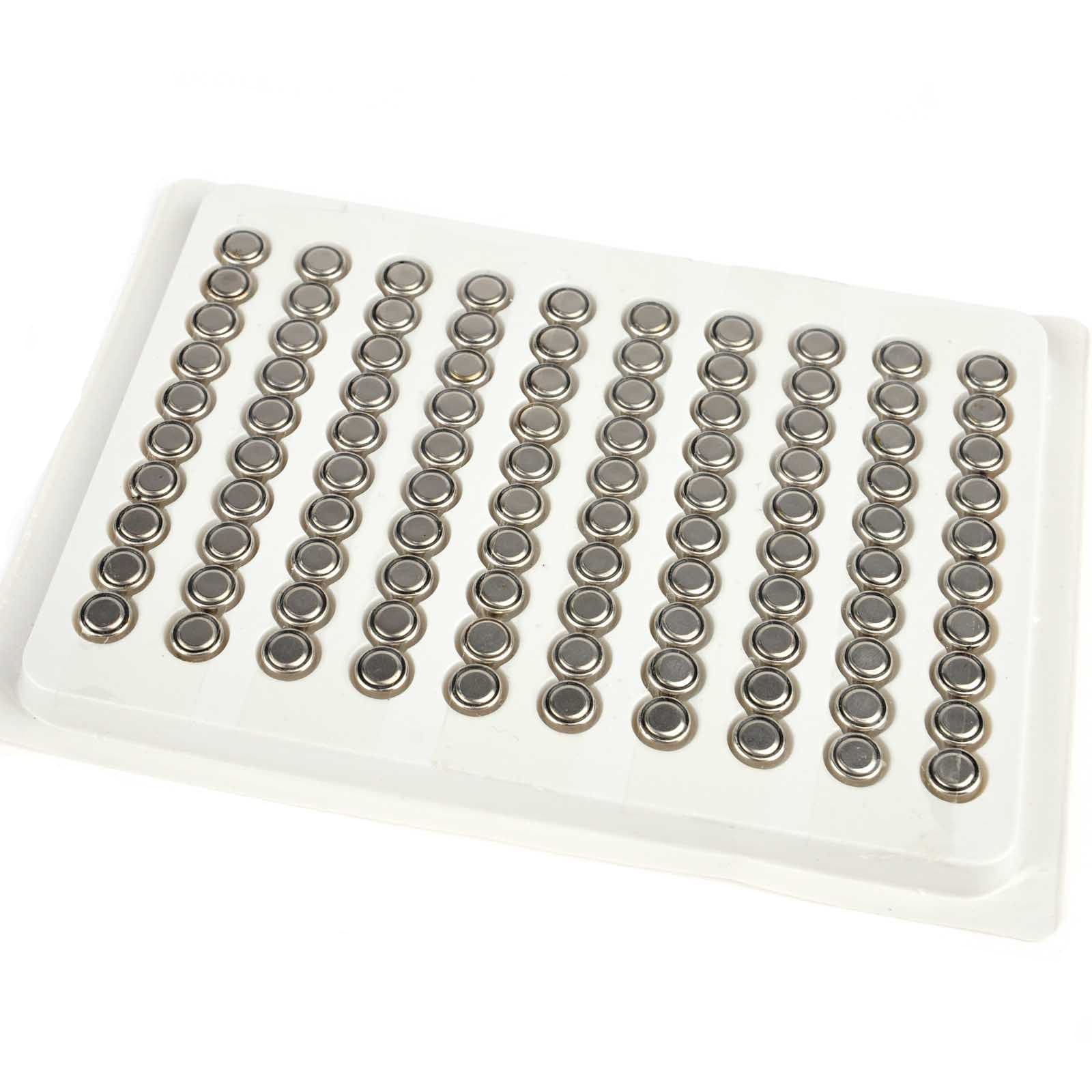 100pcs SR626 AG4 377 LR626 1.55V Alkaline Button Cell Watch Battery Batteries Good Quality