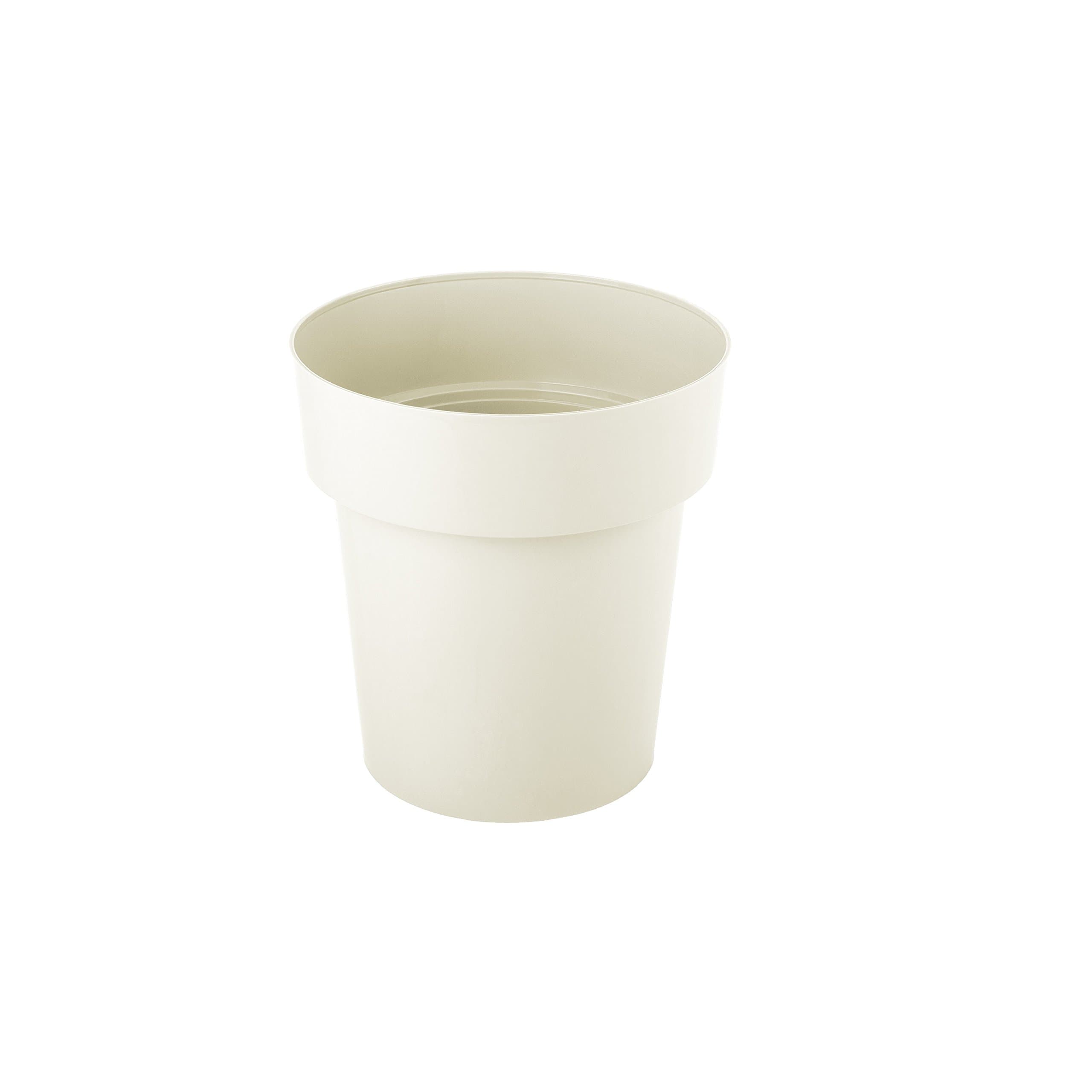 Juypal Basic Polypropylene Flower Pot (White, 11382)