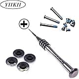 YIIKII Bottom Case Rubber Feet Outer Inner Feet Bottom Case Screw for MacBook Pro A1278 A1286 A1297 13 15 17 (Not for Retina Display)