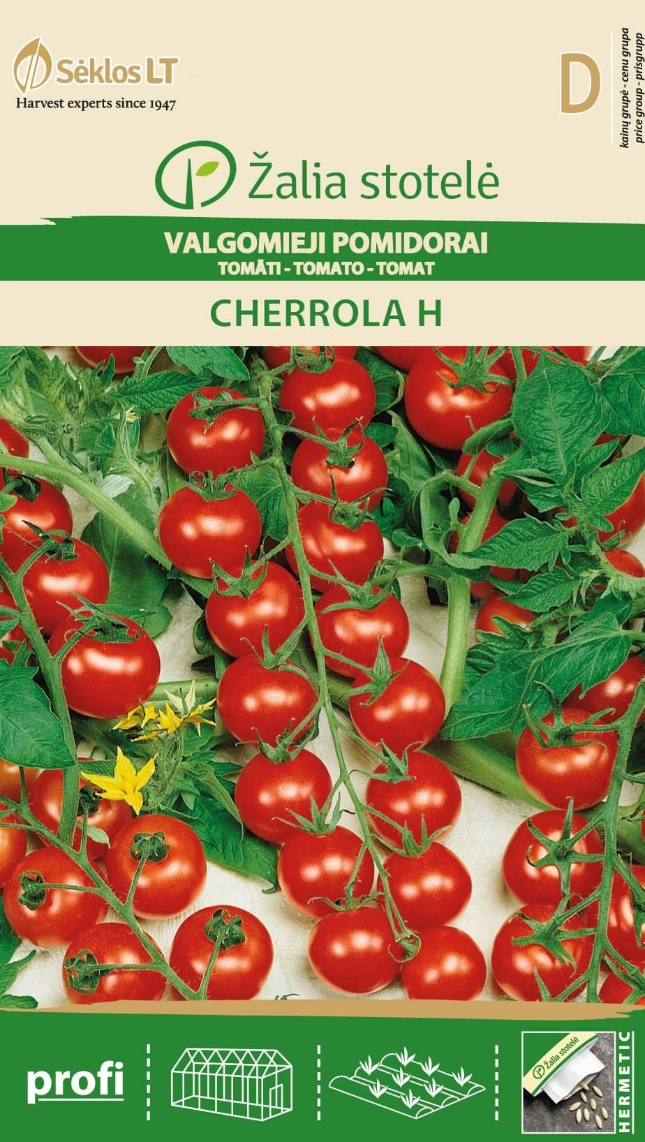 Seklos LT Tomato CHERROLA Seed - 30 Seeds