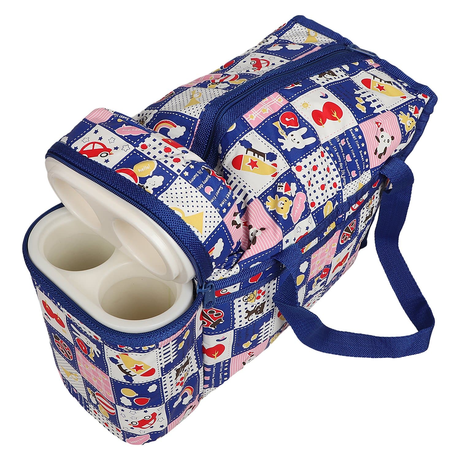 Cutieco Multipurpose Diaper Bag, Blue