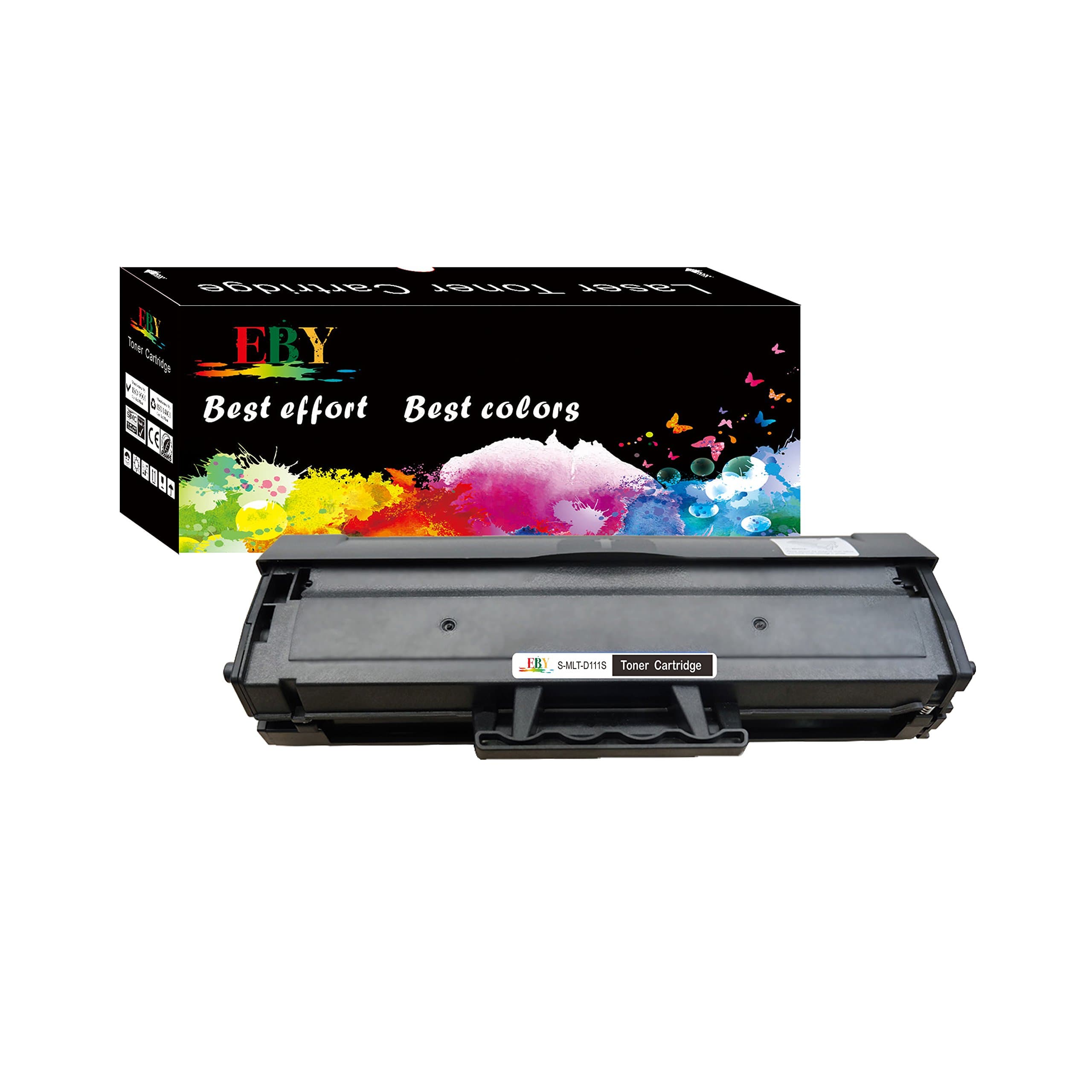 EBY Compatible Toner Cartridge Replacement for Samsung MLT-D111L ( Black , 1 pk )