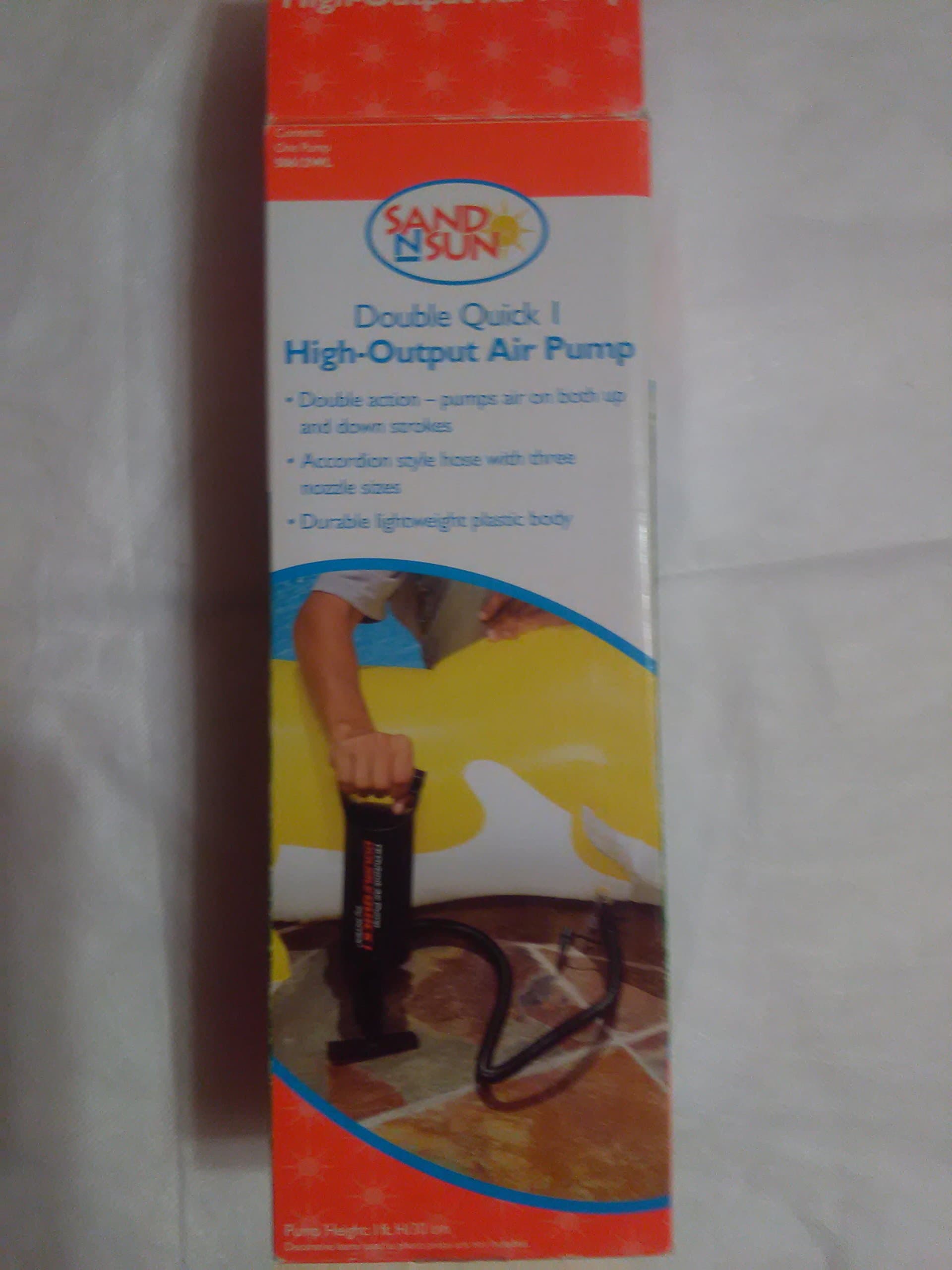Sand N Sun Double Quick High Output Air Pump 58612wl