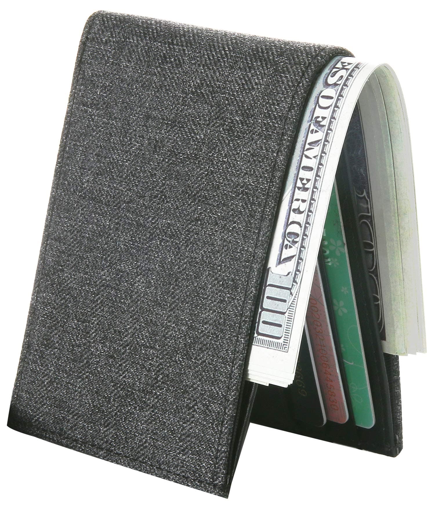 Minimalist Wallet Men RFID Blocking Wallet Boys Front Pocket Bifold Card Holder