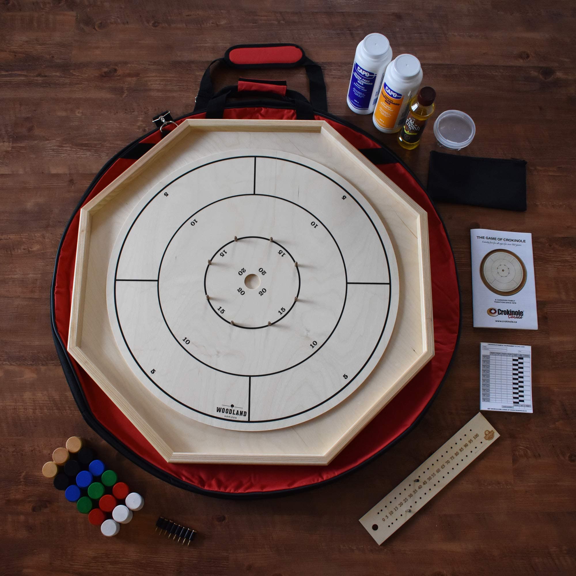 The Gold Standard Crokinole Board Kit