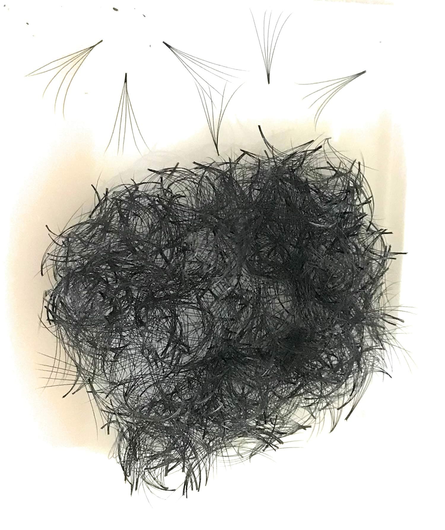 eyelashes premade fan