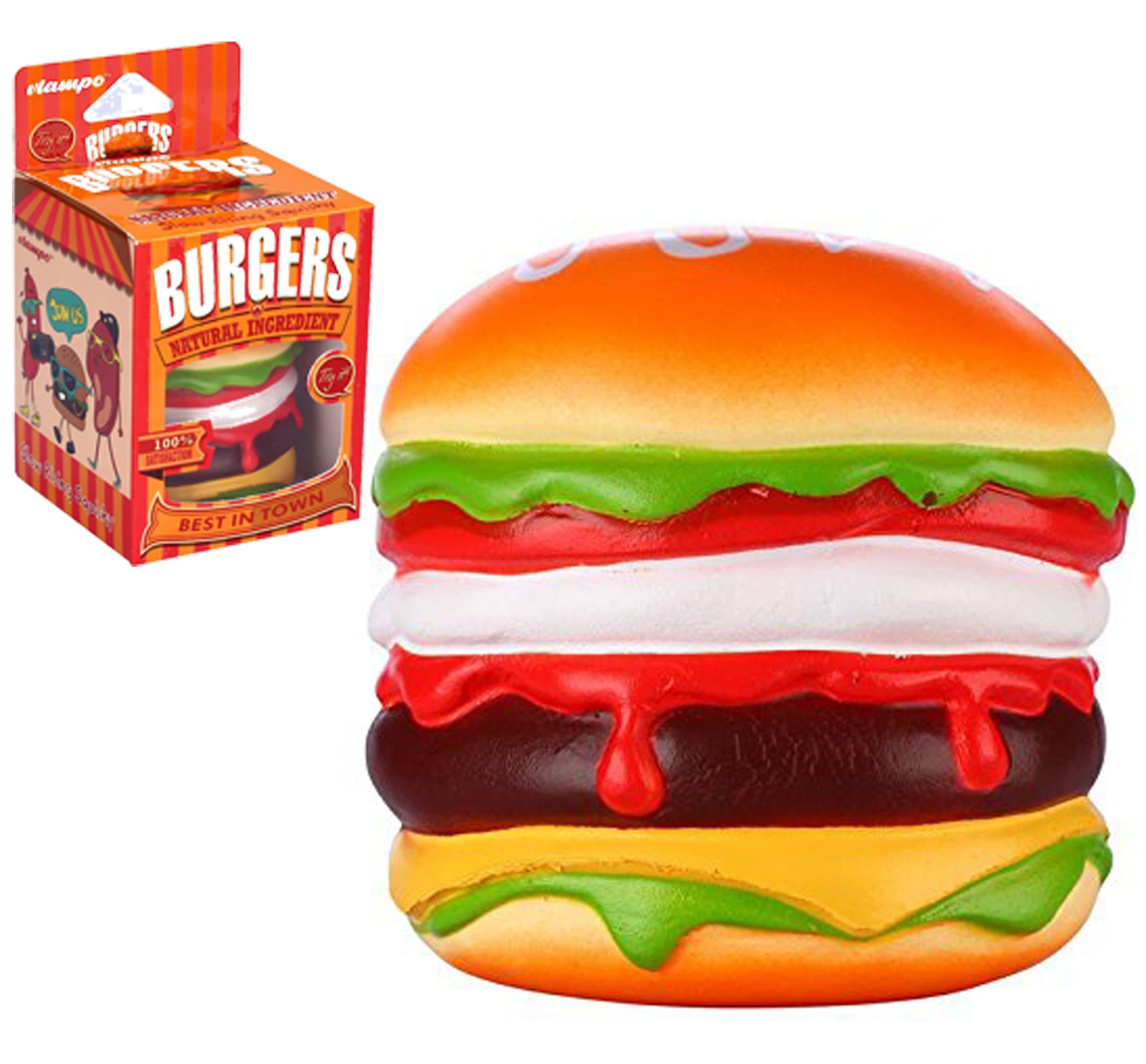 CutieLine Jumbo Slow Rising Squishy Beef Burger + $5.95 Value