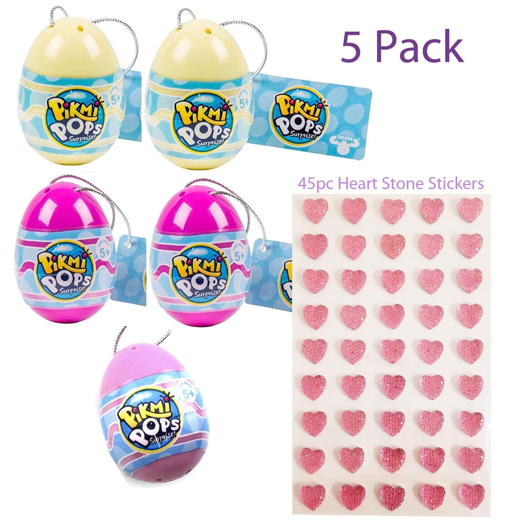 Pikmi Pops Surprise! Easter Egg Bundle 5-Pack