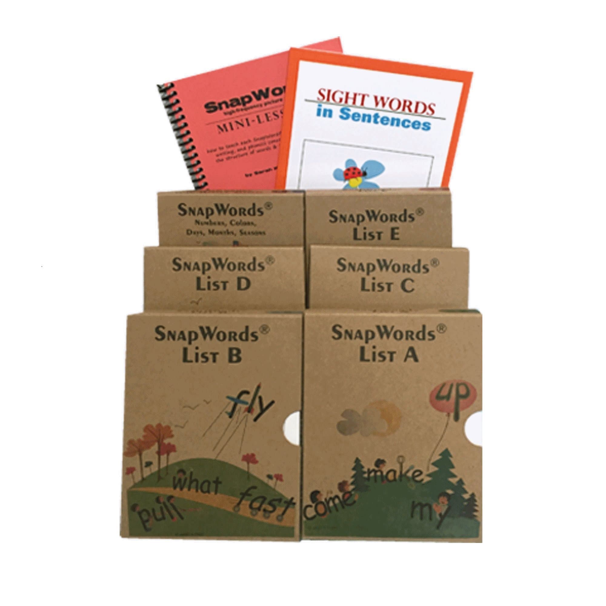 Child1st Publications 306 Snapwords Teaching Cards