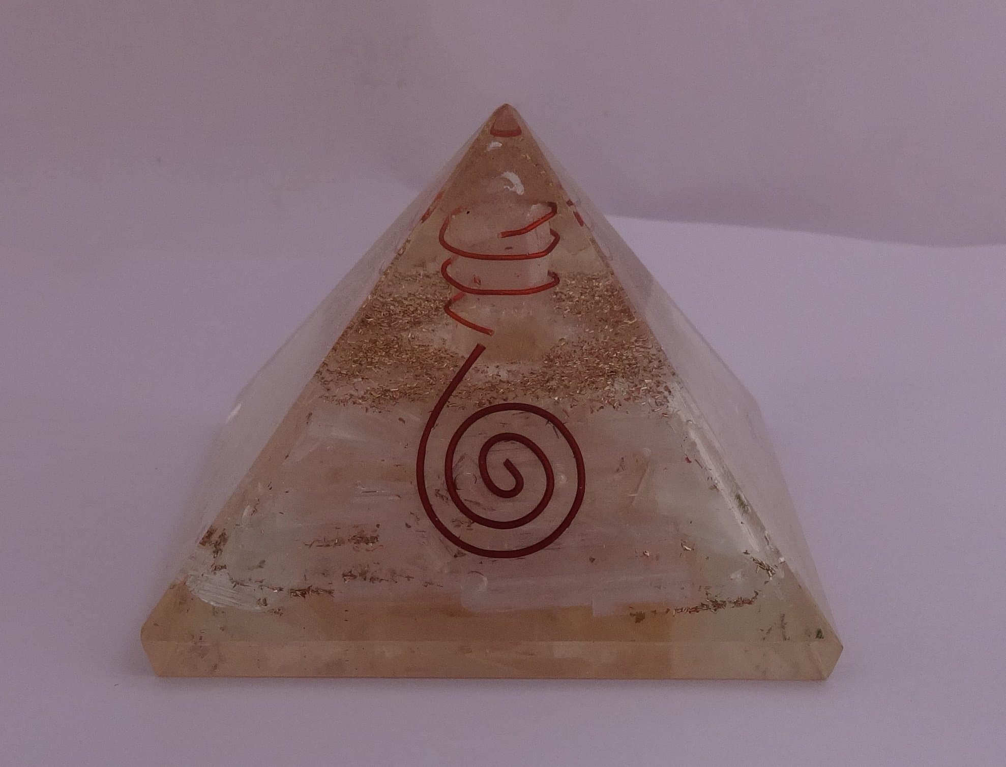 Selenite Orgone Pyramid Healing, Reiki