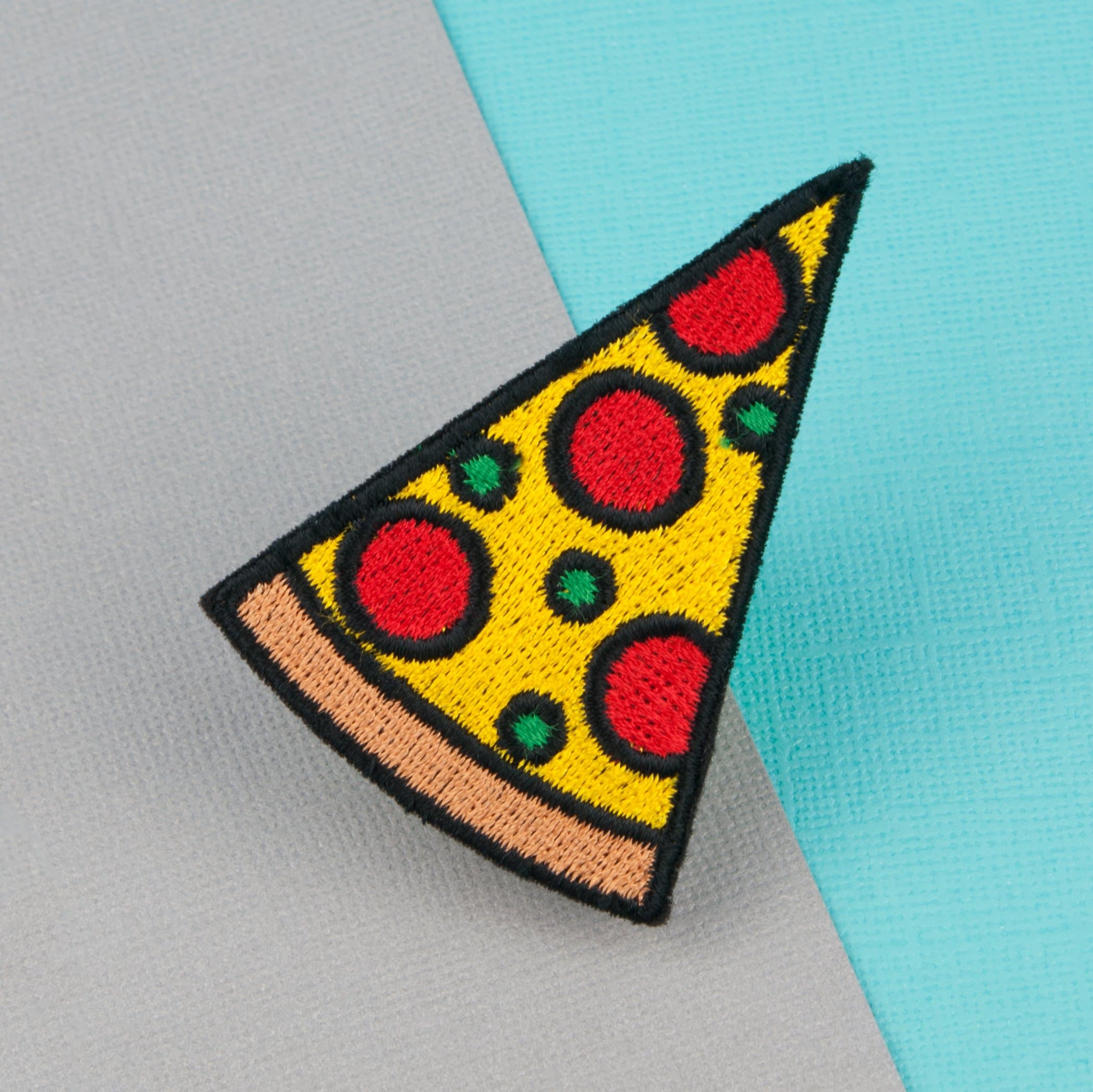 Pizza slice iron on patch / pizza / patches / food / embroidery / patch / enamel pin / pin / embroidered patch / back patch / patches for jackets / badge / applique / embroidered / feminist patch / punk patches / iron on patches / punk patch / band patches / backpatch / patches iron on / appliques / sew on patch / jacket patch