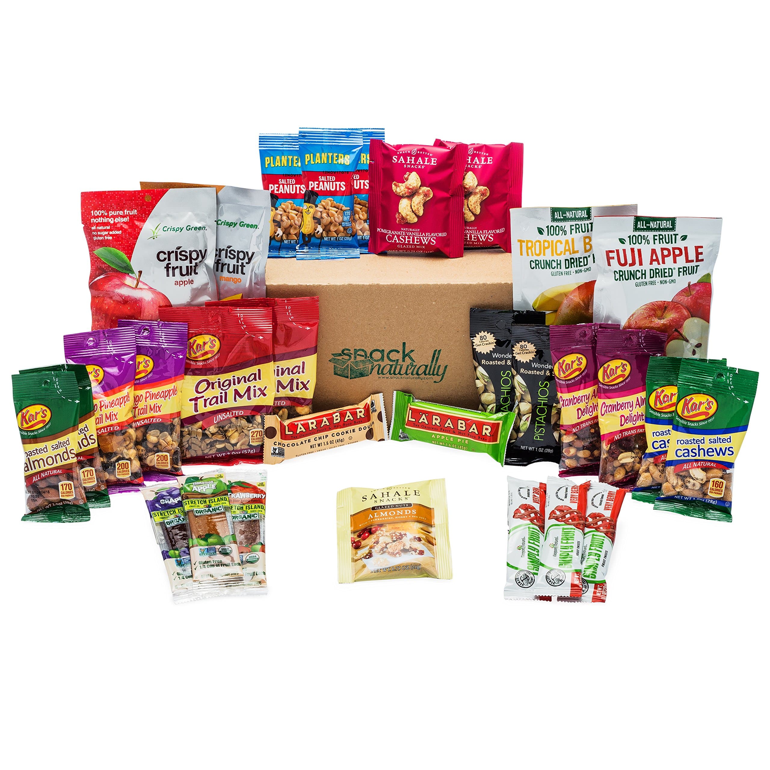 Healthy Snacks In-A-Box Fruit and Nut Variety Box