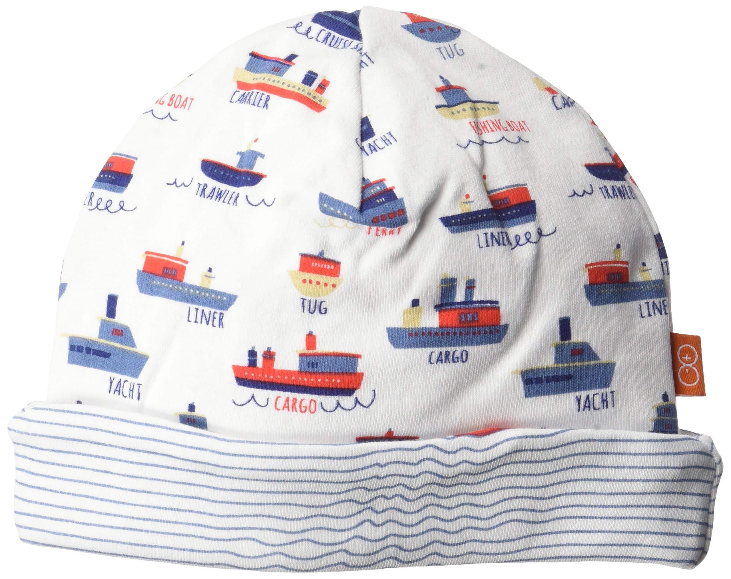 Magnificent Baby Baby Boys' Reversible 2 Pattern Hat